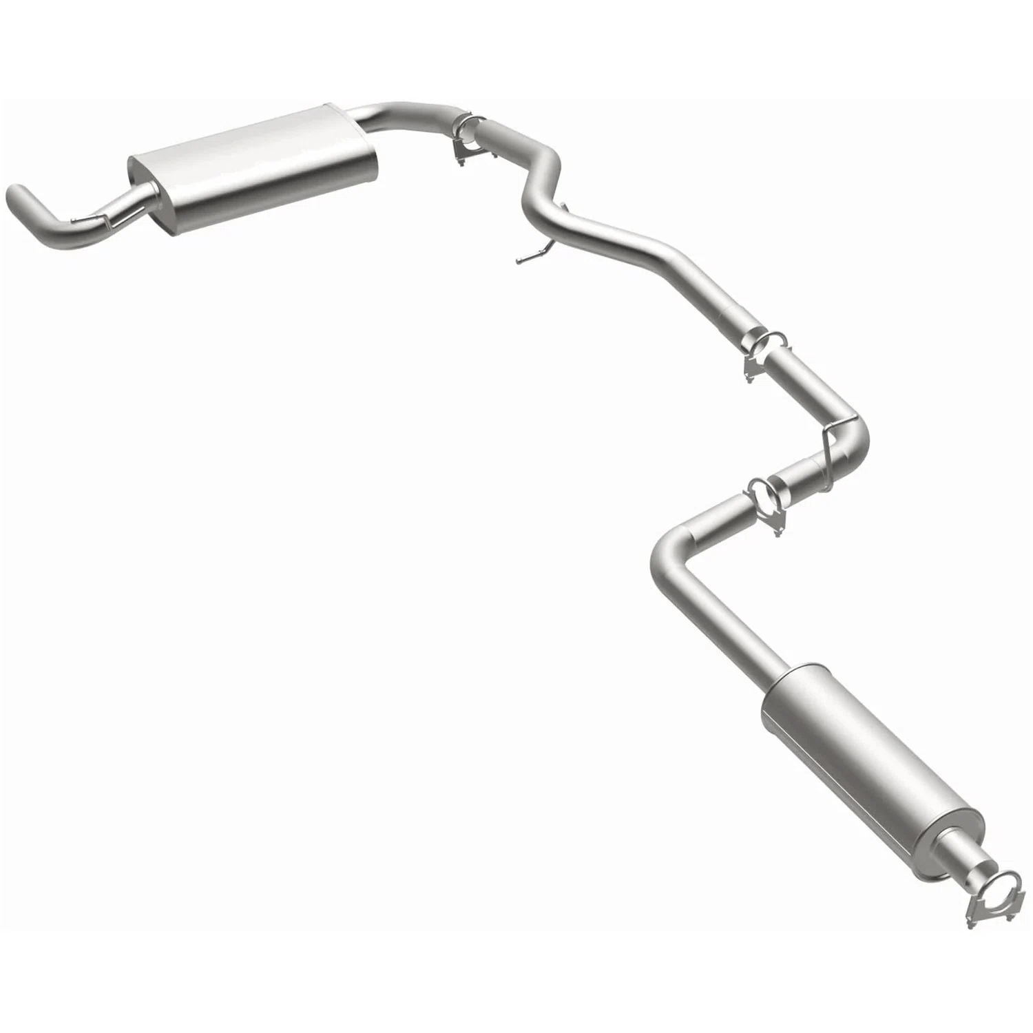 2012-2017 Ford Focus Direct-Fit Replacement Exhaust System 106-0593